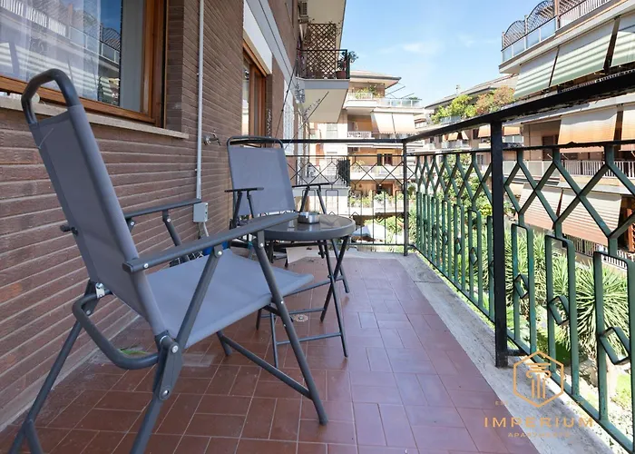 Imperium Aquaeductus - 5 Min Metro, 8 Pax, 4 Bdrm, 2 Baths, A-c, Park View * Rzym